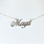 Colar Prata Nome Manuscrito - Personalizado - Imagem 3