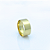 Par Aliança Ouro 18k Reta Anatômica - Personalizado - Imagem 4