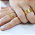 Par Aliança Ouro 18k Reta Anatômica - Personalizado - Imagem 2