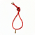 Pulseira Figa Ouro 18k no Fio de Seda Vermelho - Imagem 5