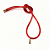 Pulseira Figa Ouro 18k no Fio de Seda Vermelho - Imagem 8