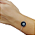Pulseira Prata Olho Grego Central 15mm - 12 Cores Disponíveis - Imagem 6