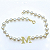 Pulseira Ouro 18K Letra Inicial com Pérolas de Água Doce - Imagem 3