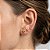 Brinco Ouro 18k Bolinha 4mm - Imagem 5