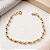 Pulseira Ouro 18k Bolinhas Juntinhas - Infantil - Imagem 1