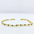 Pulseira Ouro 18k Bolinhas Juntinhas - Infantil - Imagem 3
