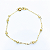 Pulseira Ouro 18k Bolinhas Espaçadas - Infantil - Imagem 1