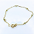 Pulseira Ouro 18k Pérolas Espaçadas - Infantil - Imagem 1