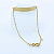 Pulseira Ouro 18k Chapinha Corrente Elo Português - Infantil Personalizado - Imagem 1