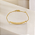 Pulseira Ouro 18k Chapinha Corrente Elo Português - Infantil Personalizado - Imagem 3