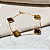 Pulseira 4 Trevos Olho de Tigre em Ouro 18k - Imagem 1