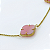 Pulseira 4 Trevos Madrepérola Rosa em Ouro 18k - Imagem 3