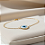 Pulseira Ouro 18k Olho Grego 18mm Central - Imagem 3