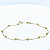 Pulseira Ouro 18k Bolinhas Espaçadas - Imagem 4