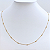 Colar Ouro 18k Brilhinhos - Imagem 2