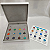 Kit com 12 Pingentes Olho Grego 15mm Ouro 18k - Imagem 3