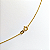 Colar Celebre em Ouro 18k com Pedrinhas Pendentes - Imagem 4