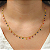 Colar Rainbow em Ouro 18k com Pedrinhas Pendentes - Imagem 1