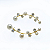 Brinco Cotton Ouro 18k com Pérolas Naturais - Imagem 3