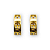 Brinco Argola Mini Cravejada em Ouro 18k - Imagem 6