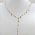 Colar Gravata Medalhas Circulares em Ouro 18k - Imagem 2