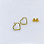 Brinco Lovely Ouro 18k - Imagem 1