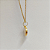 Pingente Ouro 18K Coração Madrepérola 10mm - Imagem 5