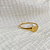 Anel Cute Love em Ouro 18k - Imagem 2