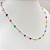 Colar Cristal Colorido em Ouro 18k - Imagem 4