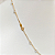 Colar Cristal Transparente em Ouro 18k - Imagem 5