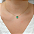 Colar Ouro 18k Green Stone - Imagem 3