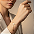 Pulseira Dezena Ouro 18k com Pérolas Naturais - Imagem 3