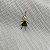 Pingente Filhos Ouro 18k Menina Verde Esmeralda - Imagem 4