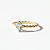Anel Marquise Azul em Ouro 18k - Imagem 5