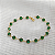 Pulseira Ouro 18k com Pedras Verde Esmeralda - Imagem 8