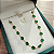 Pulseira Ouro 18k com Pedras Verde Esmeralda - Imagem 7