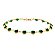 Pulseira Ouro 18k com Pedras Verde Esmeralda - Imagem 5