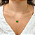 Colar Bella em Ouro 18k com Jade Natural - Imagem 2
