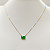 Colar Bella em Ouro 18k com Jade Natural - Imagem 4