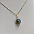 Pingente Copa Mundi Azul Claro com Ouro 18K - Imagem 5