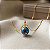 Pingente Copa Mundi Azul Claro com Ouro 18K - Imagem 2