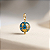 Pingente Copa Mundi Azul Claro com Ouro 18K - Imagem 1