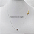 Colar Nylon com Terminais em Ouro 18k - Imagem 5