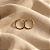 Brinco Ouro 18k Argola Redonda 1cm - Imagem 1