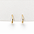 Brinco Ouro 18k Argola Redonda 1cm - Imagem 6