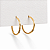 Brinco Ouro 18k Argola Redonda 1,8cm - Imagem 5