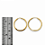 Brinco Ouro 18k Argola Redonda 1,8cm - Imagem 7