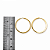 Brinco Ouro 18k Argola Redonda 2,2cm - Imagem 7