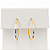 Brinco Ouro 18k Argola Redonda 2,2cm - Imagem 5