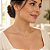 Colar Ouro 18k com Pedras 2,5mm Pendentes - Imagem 4